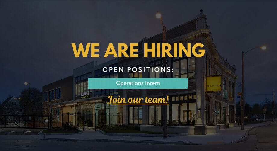 Bader Philanthropies is looking for a new Operations Intern